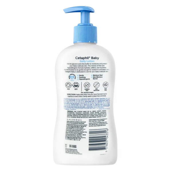 Kem dưỡng da hằng ngày cho bé Cetaphil 400ml (Giao bao bì ngẫu nhiên)