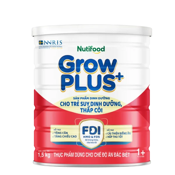 Combo 3 Sữa GrowPlus+ Đỏ 1,5kg (từ 1 tuổi)