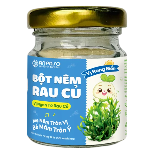 Bột nêm ăn dặm Anpaso vị rong biển 60g