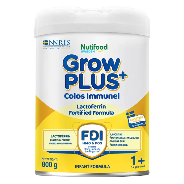 Sữa GrowPLUS+ Colos Immunel 1+, 800g (1-2 tuổi) (Giao bao bì ngẫu nhiên)