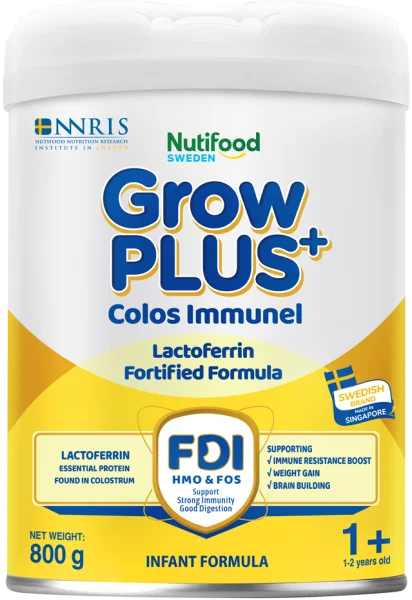 Sữa GrowPLUS+ Colos Immunel 1+, 800g (1-2 tuổi) (Giao bao bì ngẫu nhiên)