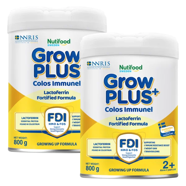 Combo 2 Sản phẩm dinh dưỡng công thức GrowPLUS+ Colos Immunel 2+, 800g ( trên 2 tuổi)
