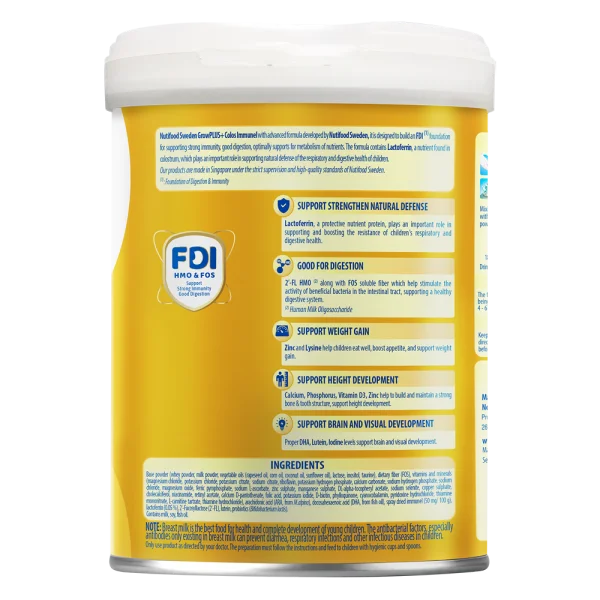 Sữa GrowPLUS+ Colos Immunel 0+, 800g (dưới 1 tuổi) (Giao bao bì ngẫu nhiên)