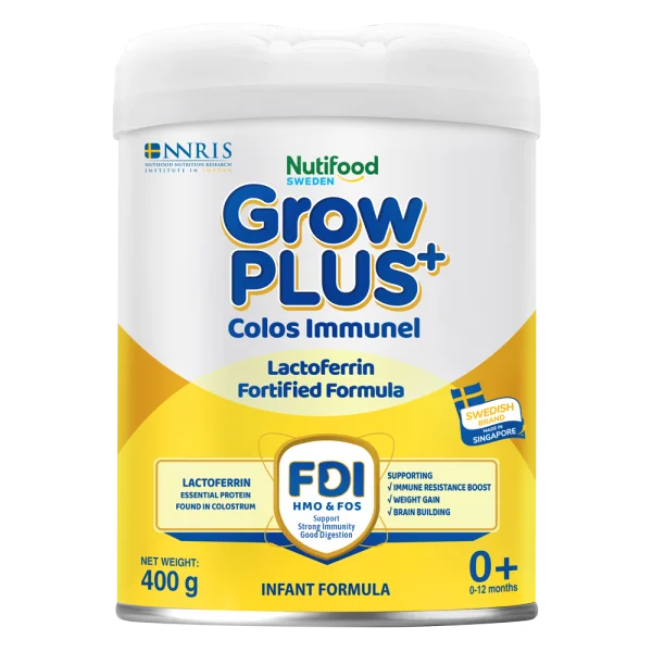 Sữa GrowPLUS+ Colos Immunel 0+, 400g (dưới 1 tuổi) (Giao bao bì ngẫu nhiên)