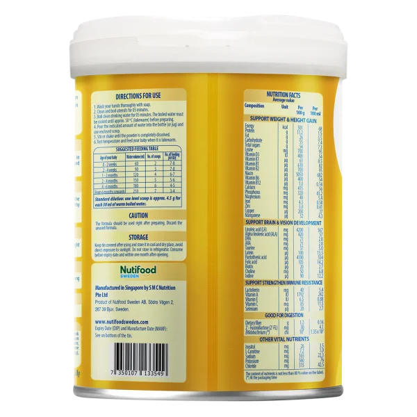 Sữa GrowPLUS+ Colos Immunel 0+, 400g (dưới 1 tuổi) (Giao bao bì ngẫu nhiên)