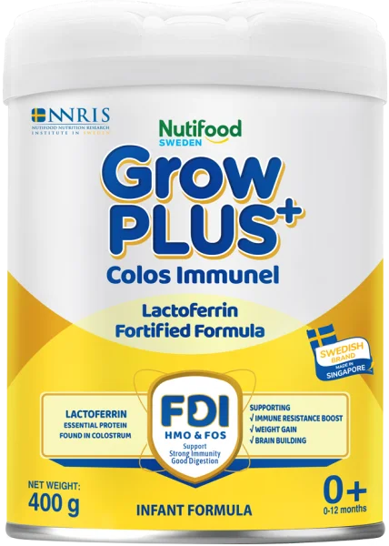 Sữa GrowPLUS+ Colos Immunel 0+, 400g (dưới 1 tuổi) (Giao bao bì ngẫu nhiên)