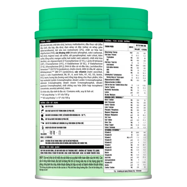 Sữa Optimum Colos 2 800g (1-2 tuổi)