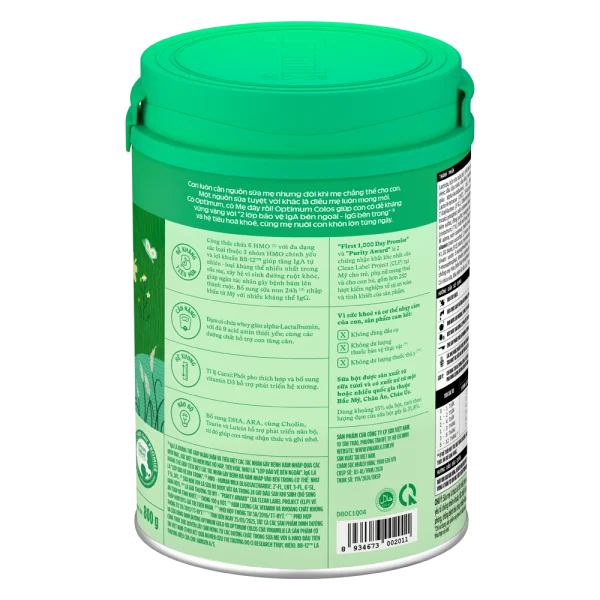 Sữa Optimum Colos 1 800g (0-12 tháng)