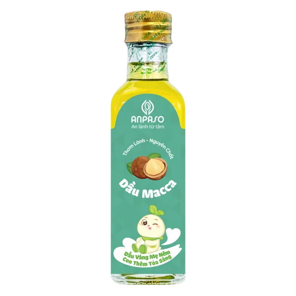 Dầu ăn dặm macca Anpaso 100ml