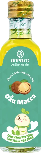 Dầu ăn dặm macca Anpaso 100ml
