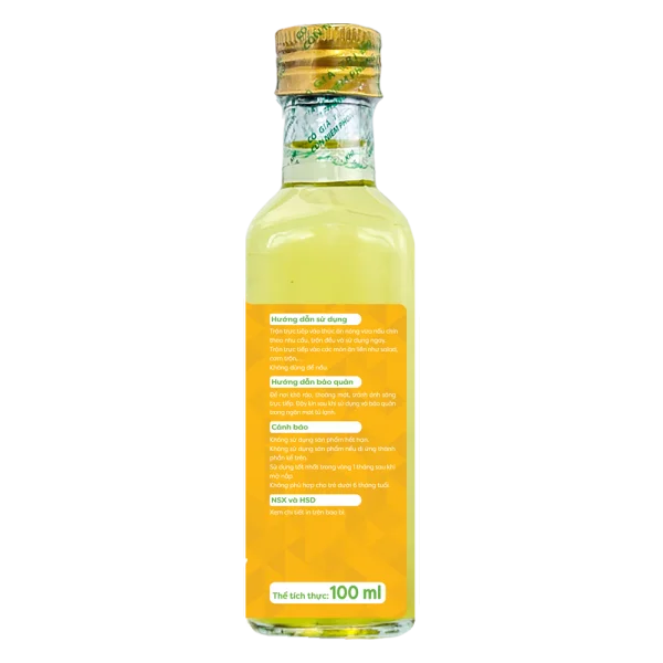 Dầu ăn dặm cá hồi Anpaso 100ml