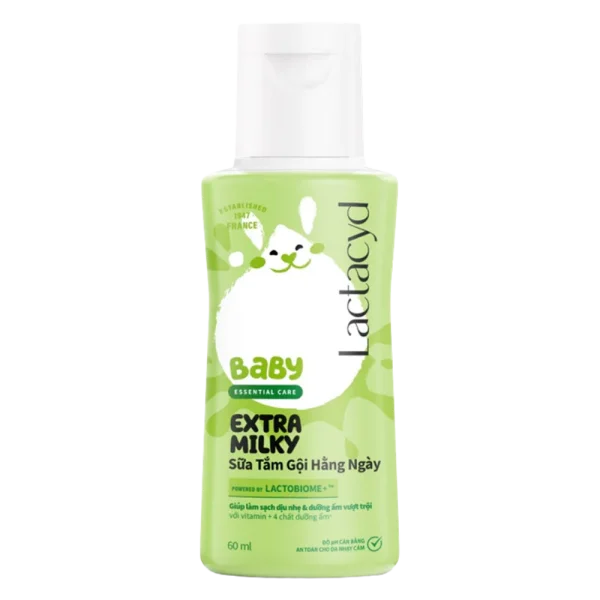 Quà tặng khi mua Combo 2 Sữa tắm gội trẻ em Lactacyd Baby Gentle Care 500ml