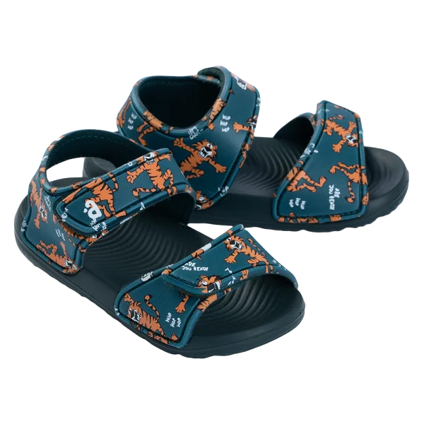 Sandal bé trai Animo A2510_JK003 (17-23,Xanh rêu)