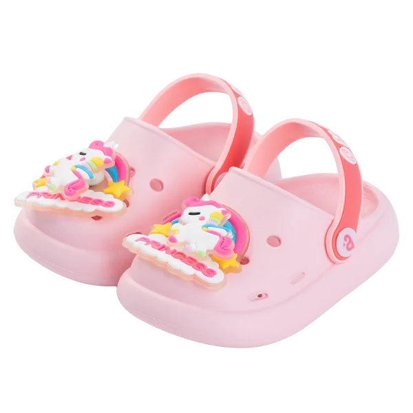 Dép sục bé gái Animo A2510_JK006 (17-23,Hồng nhạt)