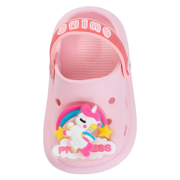 Dép sục bé gái Animo A2510_JK006 (17-23,Hồng nhạt)