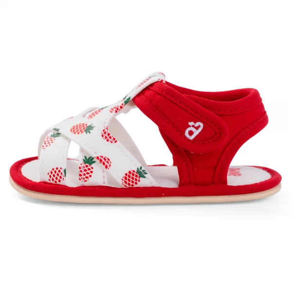 Giày tập đi cơ bản BG Animo A2602_MN006 (14-16,Đỏ)