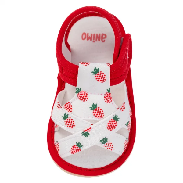 Giày tập đi cơ bản BG Animo A2602_MN006 (14-16,Đỏ)