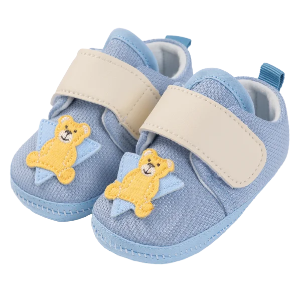 Giày vải sơ sinh BT Animo A2601_MN042 (9-11,Xanh)