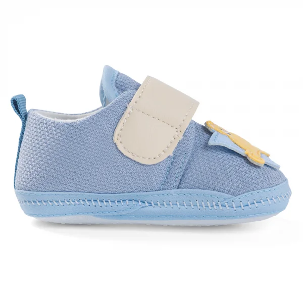 Giày vải sơ sinh BT Animo A2601_MN042 (9-11,Xanh)
