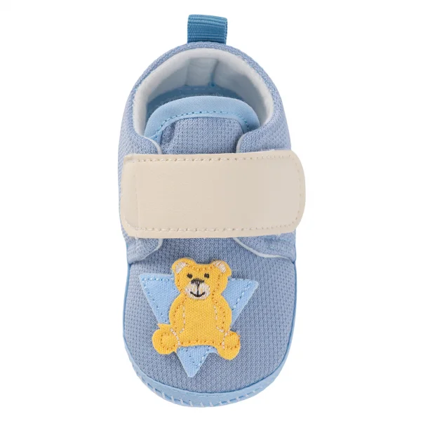 Giày vải sơ sinh BT Animo A2601_MN042 (9-11,Xanh)