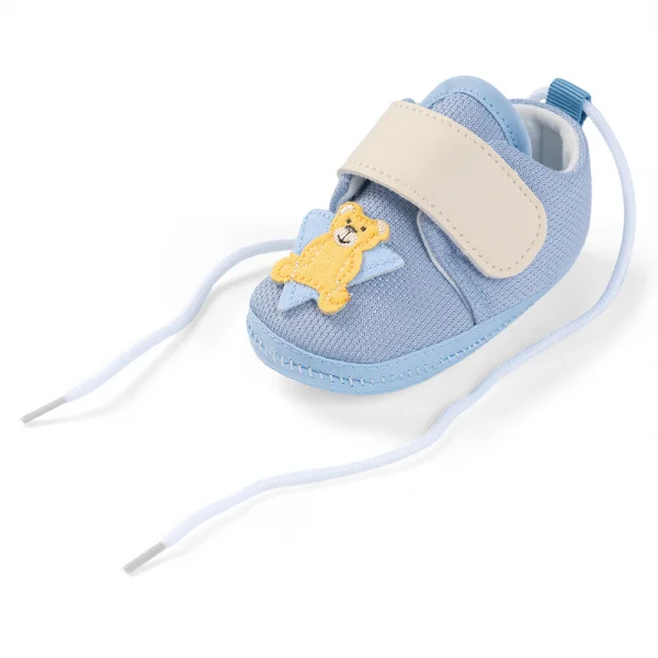 Giày vải sơ sinh BT Animo A2601_MN042 (9-11,Xanh)