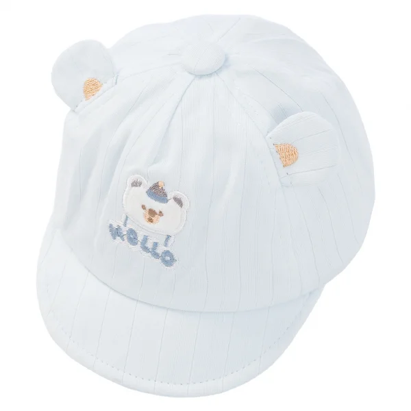 Nón em bé trai 0-12M lưỡi trai Animo A2601_MN010 (44cm,Xanh nhạt)