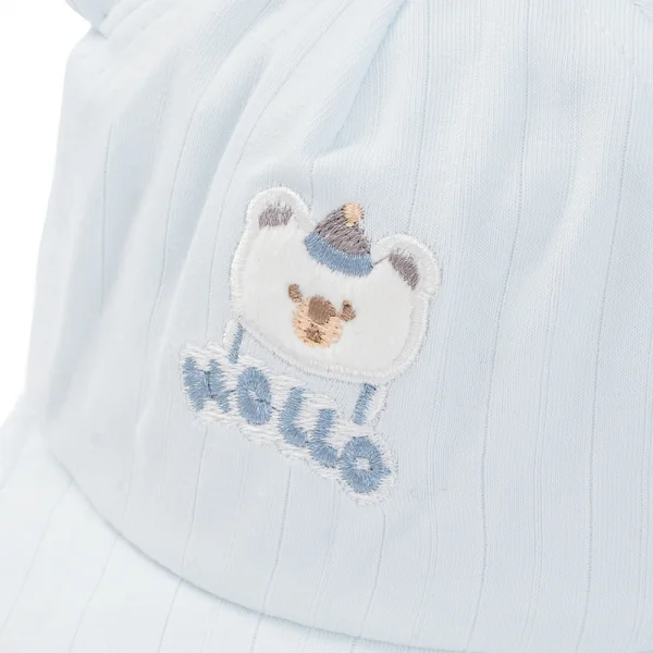 Nón em bé trai 0-12M lưỡi trai Animo A2601_MN010 (44cm,Xanh nhạt)