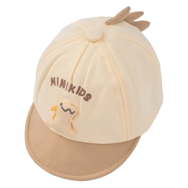 Nón em bé trai 0-12M lưỡi trai Animo A2604_MN015 (44cm,Màu be)