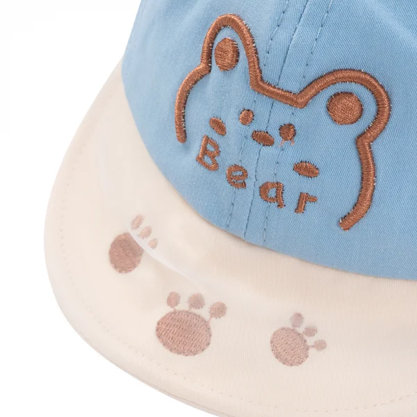 Nón lưỡi trai khăn voan bé trai 0-12M Animo A2601_MN007 (46cm,Xanh)