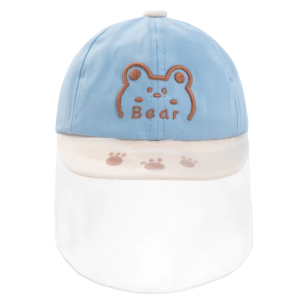 Nón lưỡi trai khăn voan bé trai 0-12M Animo A2601_MN007 (46cm,Xanh)