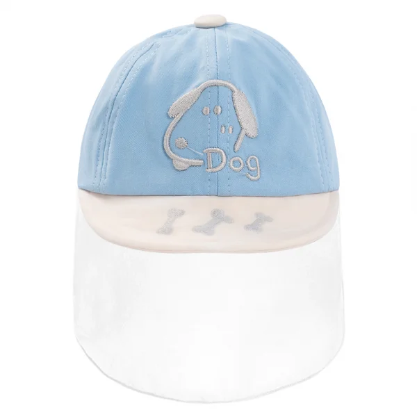 Nón lưỡi trai khăn voan bé trai 0-12M Animo A2601_MN008 (44cm,Xanh)