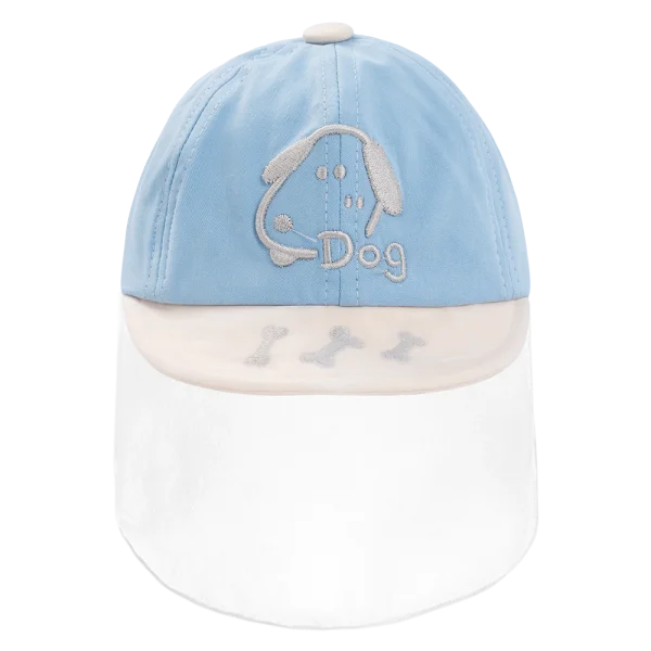 Nón lưỡi trai khăn voan bé trai 0-12M Animo A2601_MN008 (44cm,Xanh)