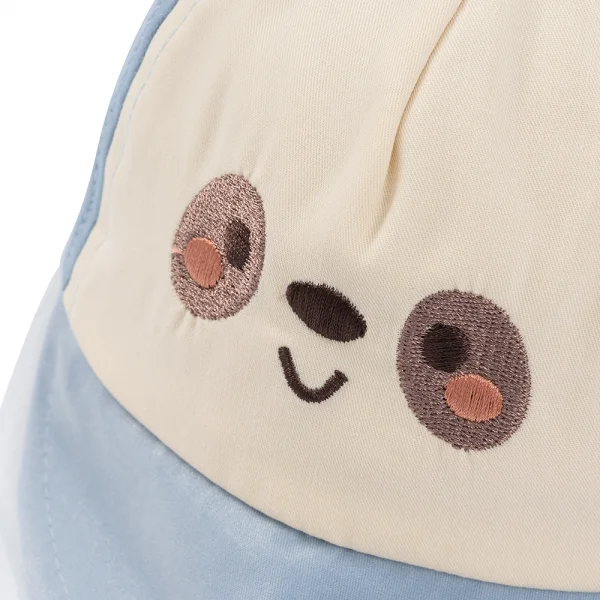 Nón lưỡi trai khăn voan bé trai 0-12M Animo A2604_MN013 (44cm,Xanh)