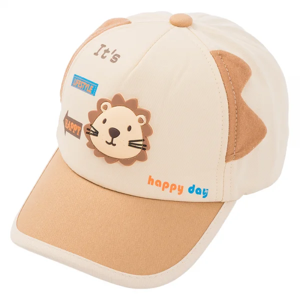 Nón bé trai lớn 3-6Y lưỡi trai Animo A2604_MN009 (50cm,Nâu)
