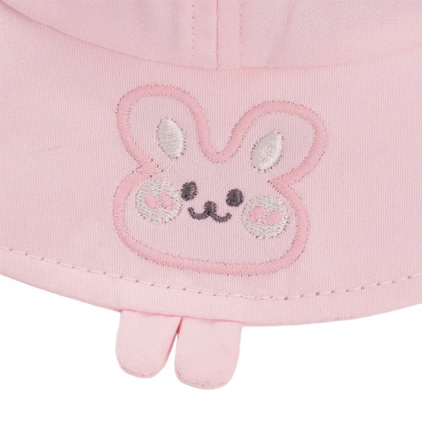 Nón vành tròn bé gái 1-3Y Animo A2604_MN001 (50cm,Hồng)