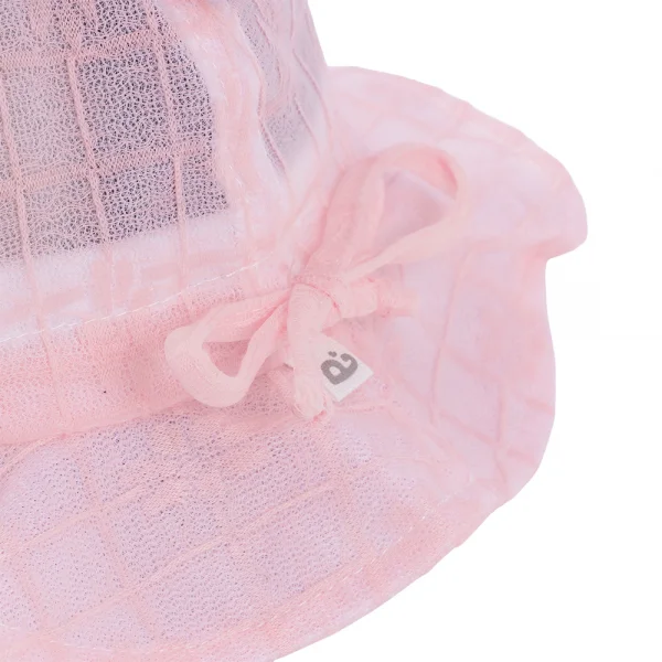 Nón em bé gái 0-12M vành tròn Animo A2601_MN013 (44cm,Hồng)