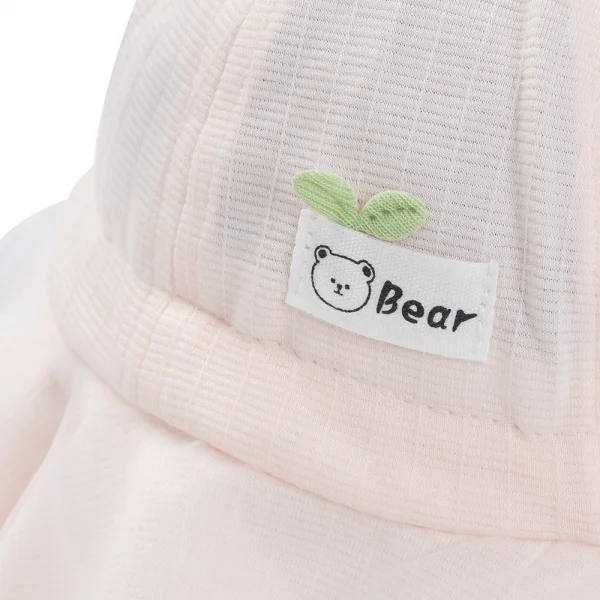 Nón vành tròn khăn voan bé gái 0-12M Animo A2604_MN011 (44cm,Hồng)