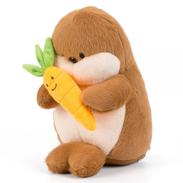 Thú bông rái cá ôm cà rốt ngộ nghĩnh Animo C509 (TN)