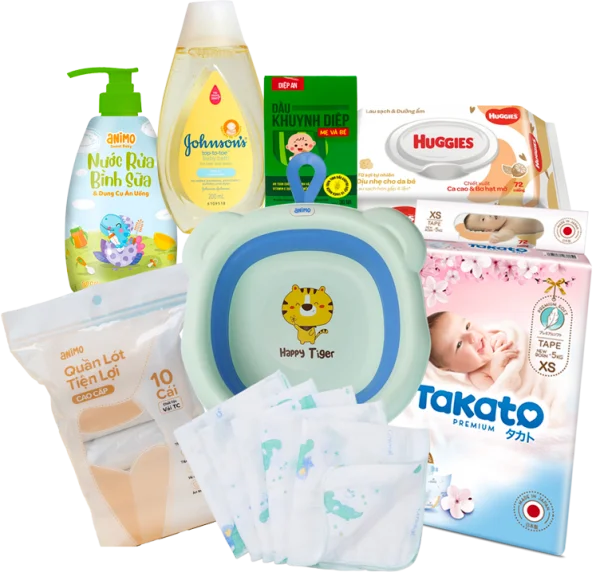 Combo đi sinh tiện lợi 1 (8 món)