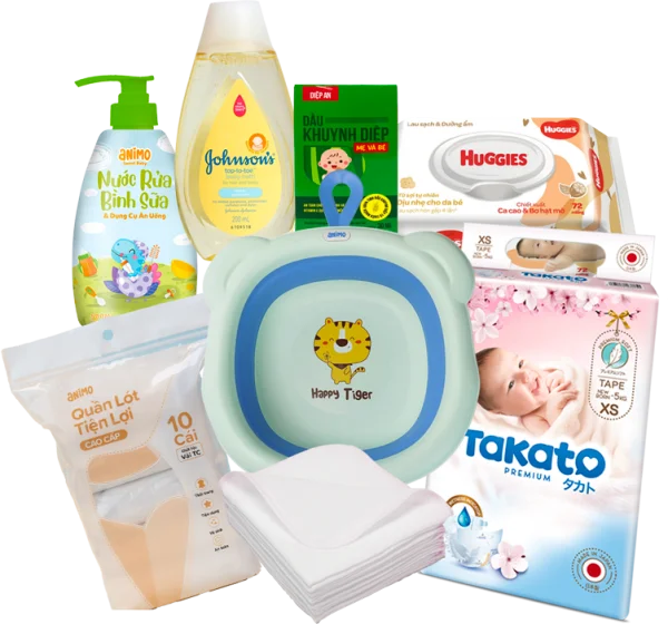 Combo đi sinh tiện lợi 4 (8 món)