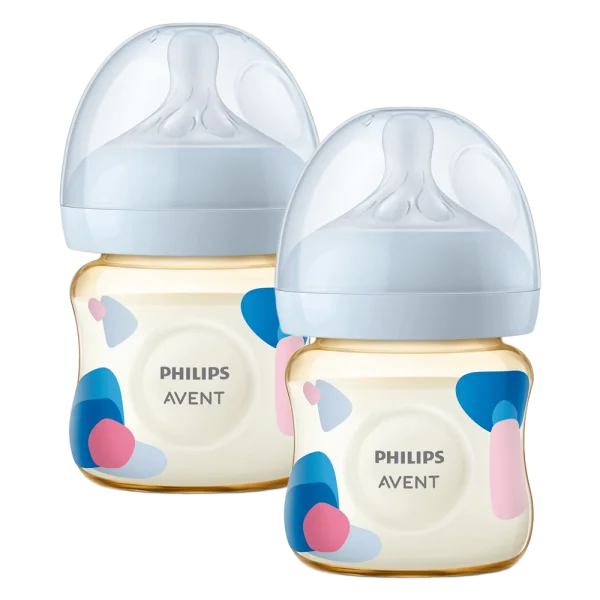 Combo 2 Bình sữa PPSU Philips Avent mô phỏng tự nhiên 125ml (SCY940/01)