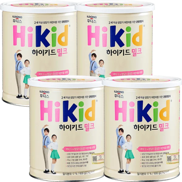 Combo 4 Sữa Hikid Vani cho trẻ từ 2 tuổi