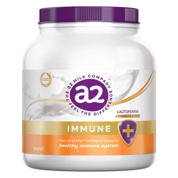 Sữa dinh dưỡng a2 Immune Lactoferrin Siêu đề kháng (cho trẻ em từ 1 tuổi trở lên và người trưởng thành)