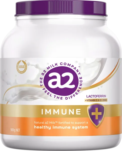 Sữa dinh dưỡng a2 Immune Lactoferrin Siêu đề kháng (cho trẻ em từ 1 tuổi trở lên và người trưởng thành)