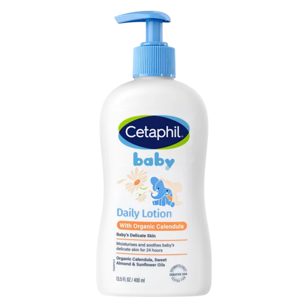 Sữa dưỡng da trẻ em tinh chất hoa cúc Cetaphil 400ml