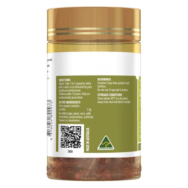 Tinh chất mầm đậu nành Healthy Care Super Lecithin 1200mg