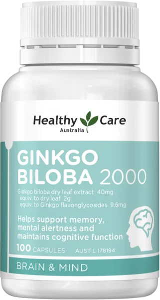 Thực phẩm bảo vệ sức khỏe Healthy Care Ginkgo Biloba 2000mg