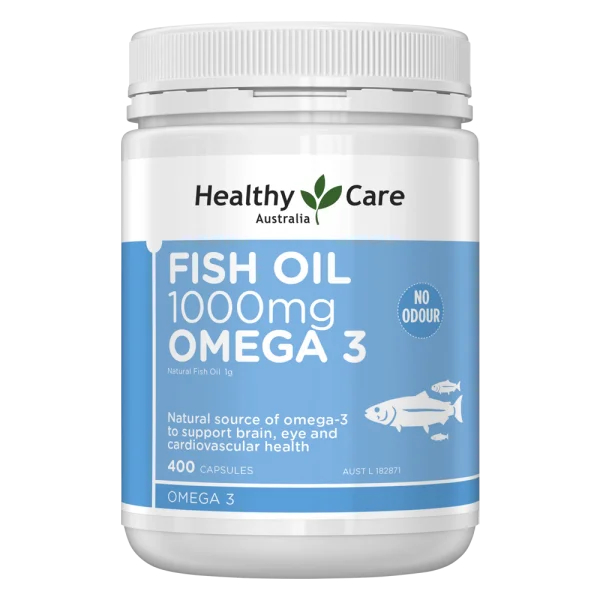 Thực phẩm bảo vệ sức khỏe Healthy Care Fish Oil 1000mg Omega3