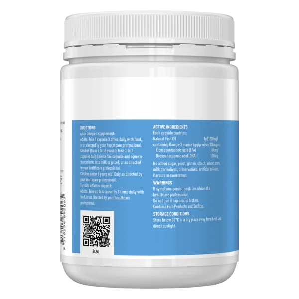 Thực phẩm bảo vệ sức khỏe Healthy Care Fish Oil 1000mg Omega3