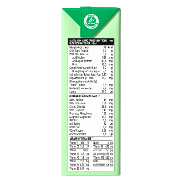 Combo 6 Sữa uống dinh dưỡng Optimum Colos 110ml (Lốc 4 hộp) new